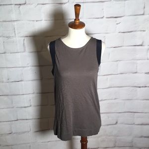 J. Crew Lightweight Tank Top in Gray